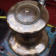 Bateau historique restauré